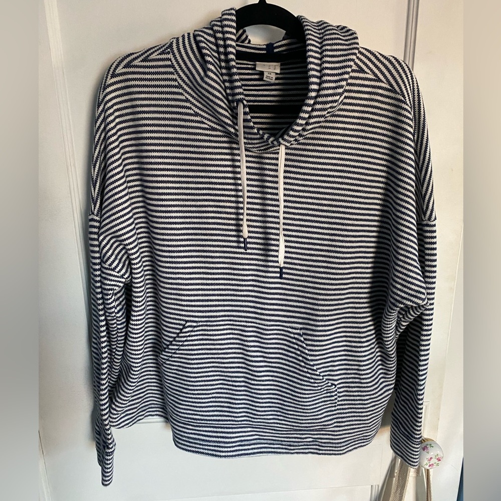 Sz 2x A New Day Striped Hoodie 100% Cotton